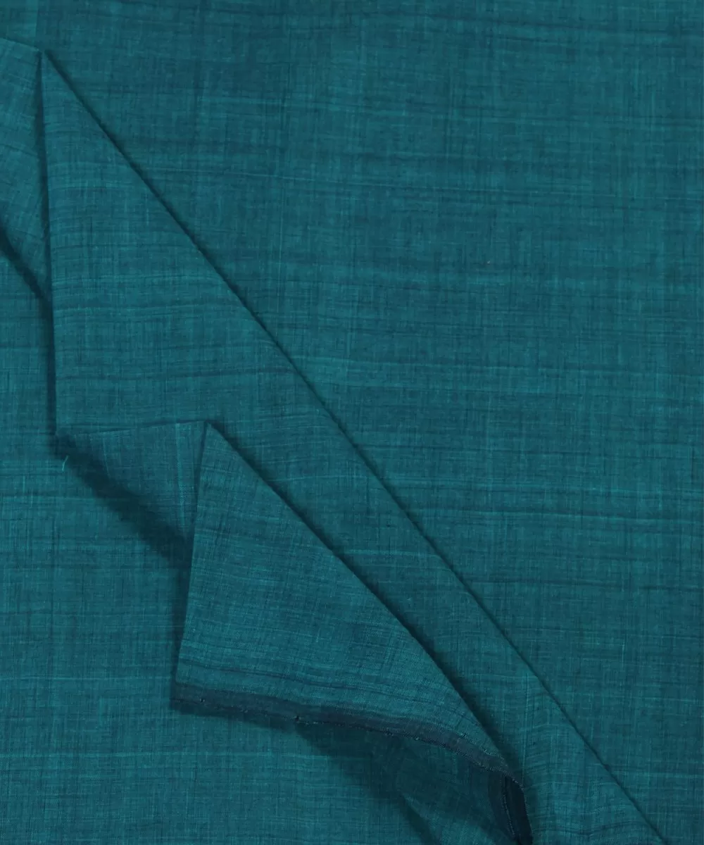 0.4m Blue mangalagiri handloom cotton fabric