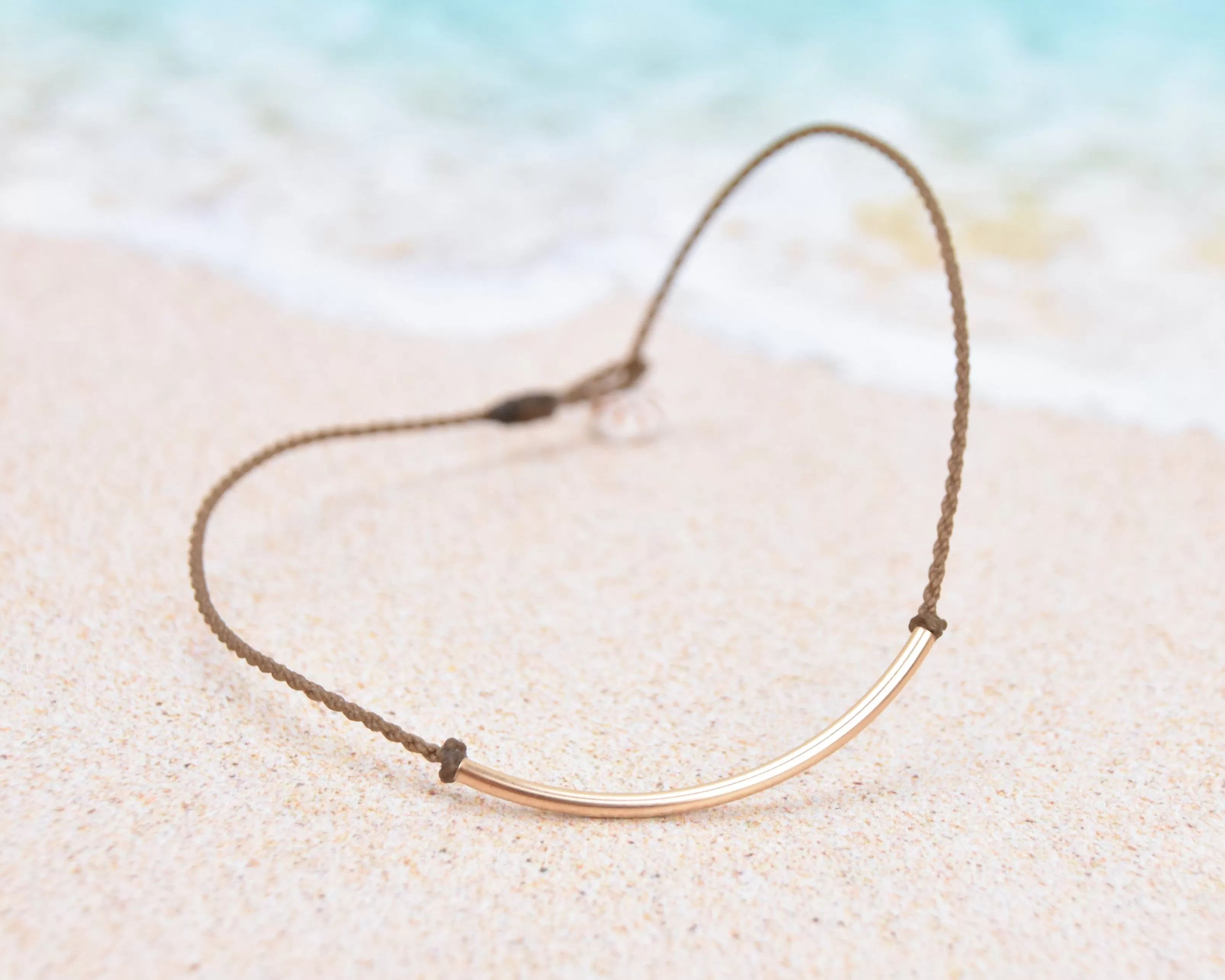 14k Gold-Filled Bar Anklet