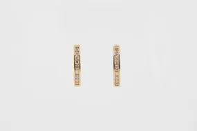 18k Yellow Gold 0.50tcw Diamond Earrings (5.28g.)