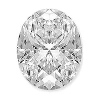 2.00 Carat Oval Lab Grown Diamond