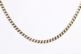 20" 14k Yellow Gold Curb Chain (18.94g.)