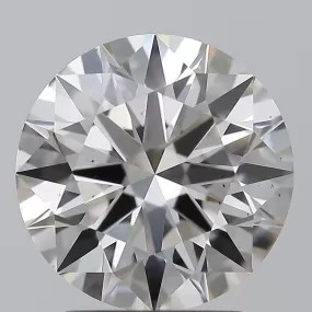 2.19 Carat Round Lab Grown Diamond