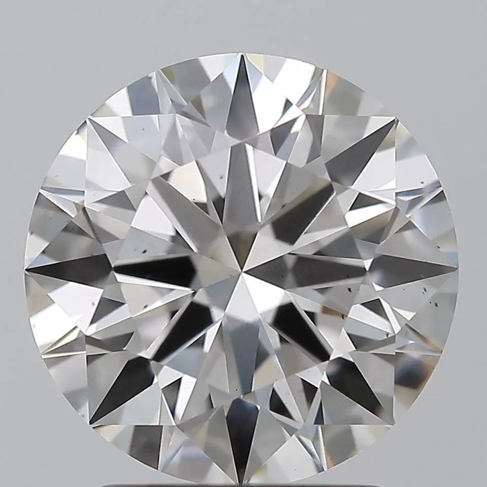 2.19 Carat Round Lab Grown Diamond