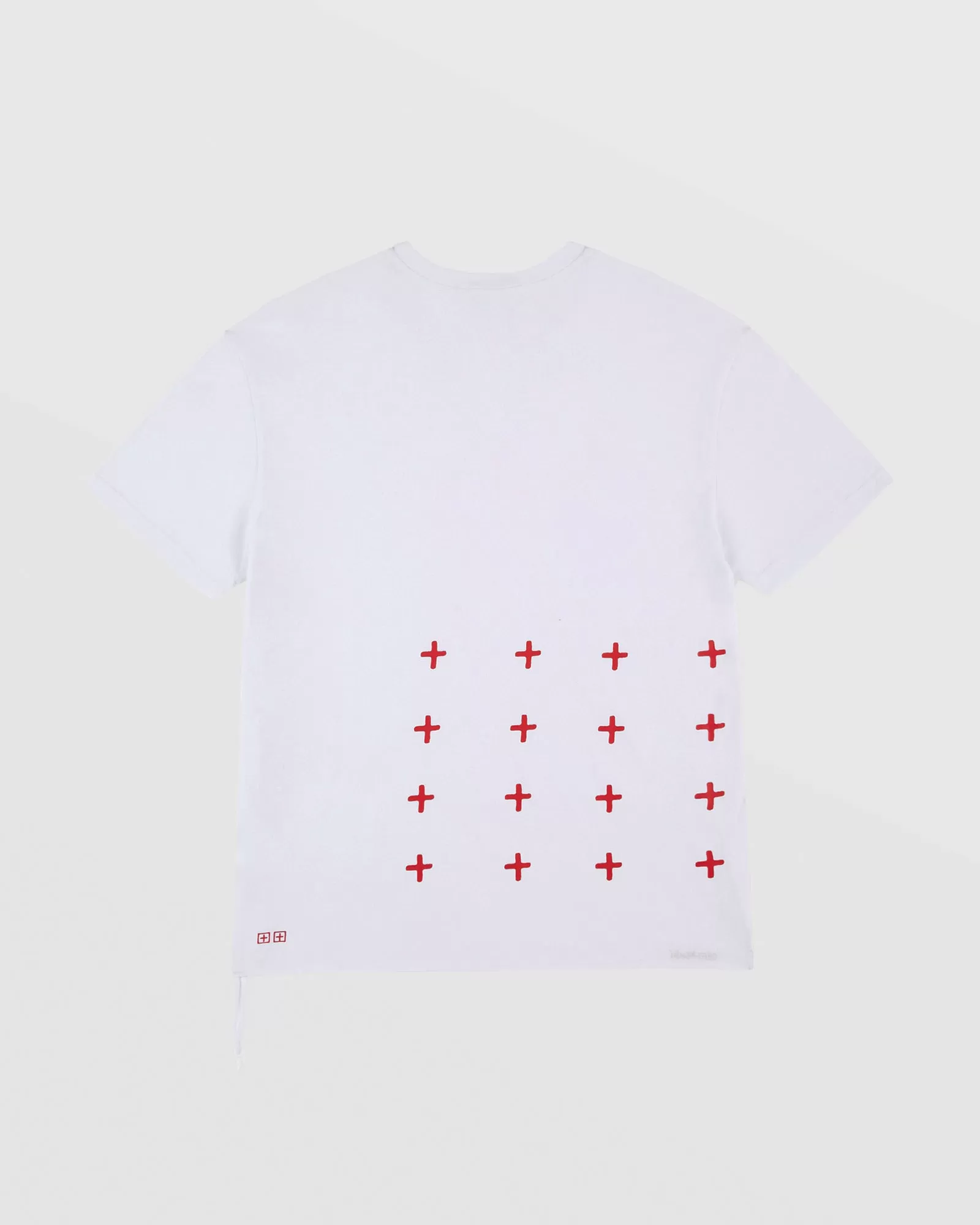 4X4 BIGGIE SS TEE WHITE/RED