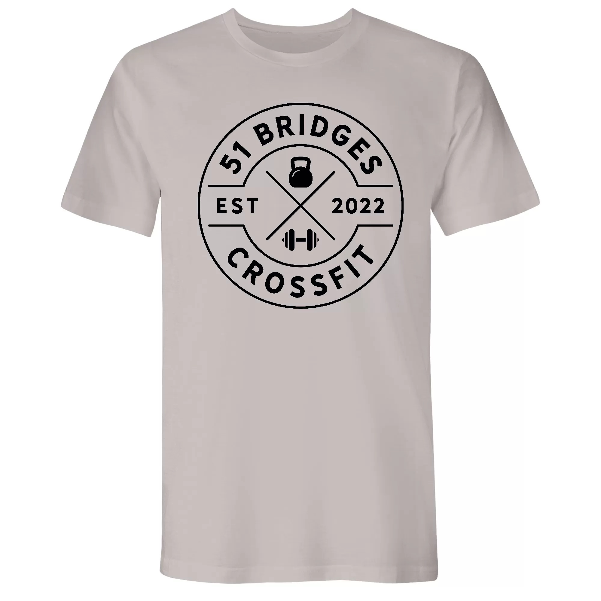 51 Bridges CrossFit Round Mens - T-Shirt