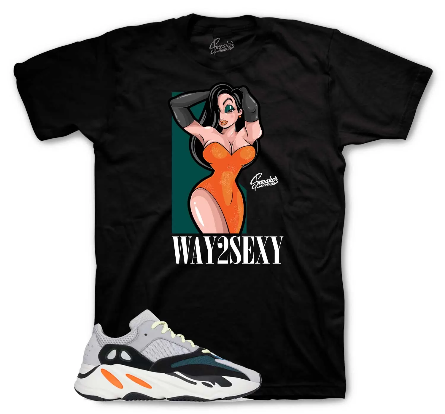 700 Wave Runner Shirt - Way 2 Sexy - Black