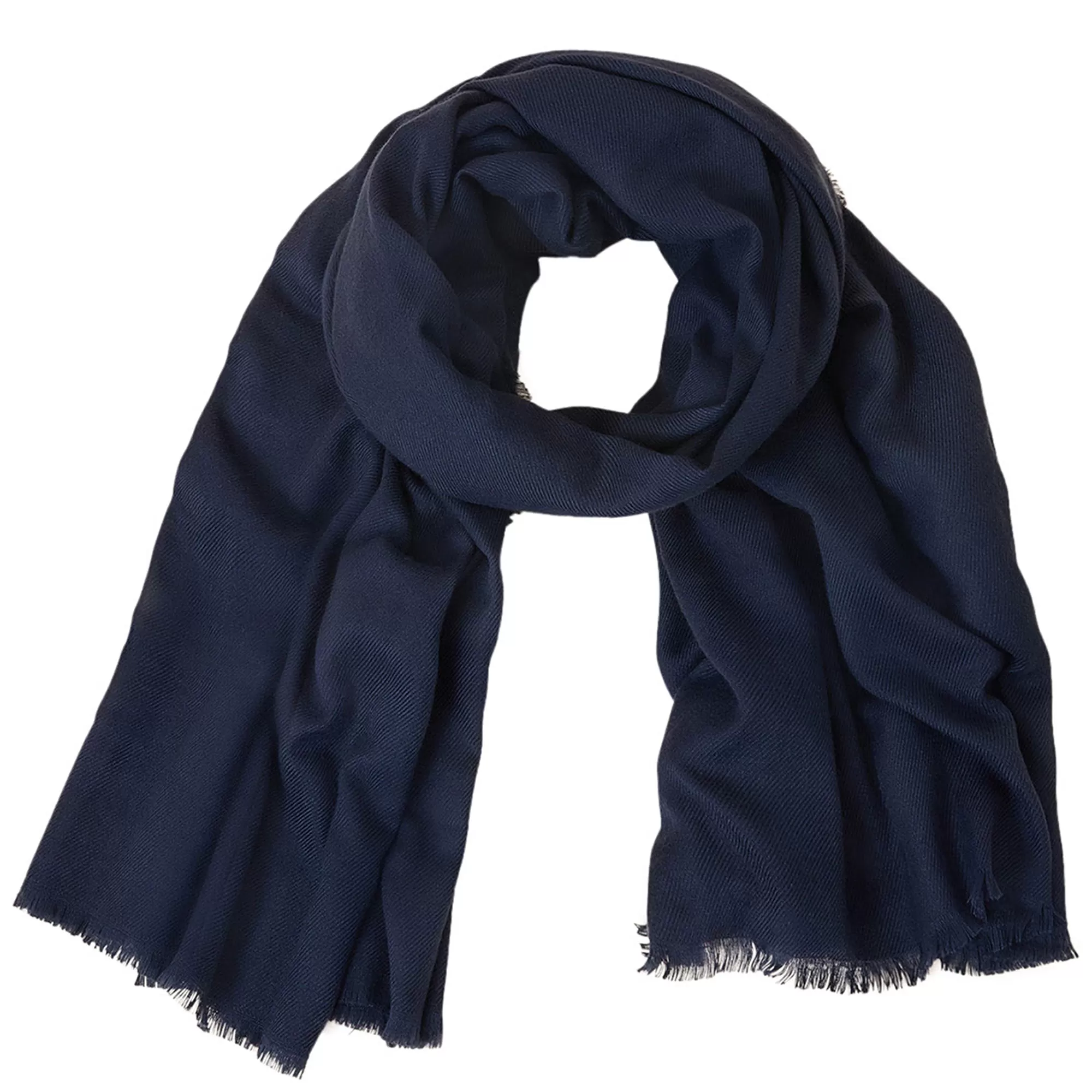 Accessorize London Women's Navy Blue Take  Me Everywherf Scarf