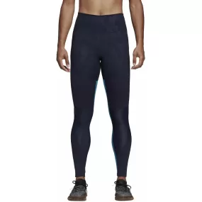 adidas Believe This High Rise Womens Long Training Tights - Blue