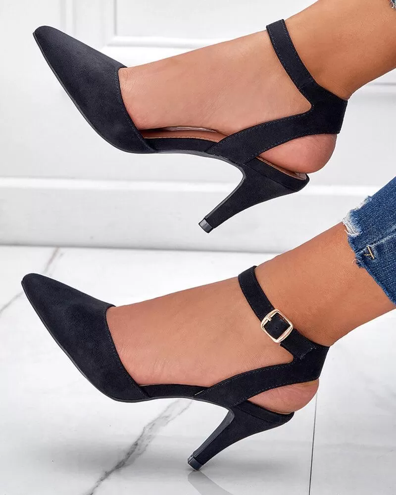 Adjustable Buckle Pumps