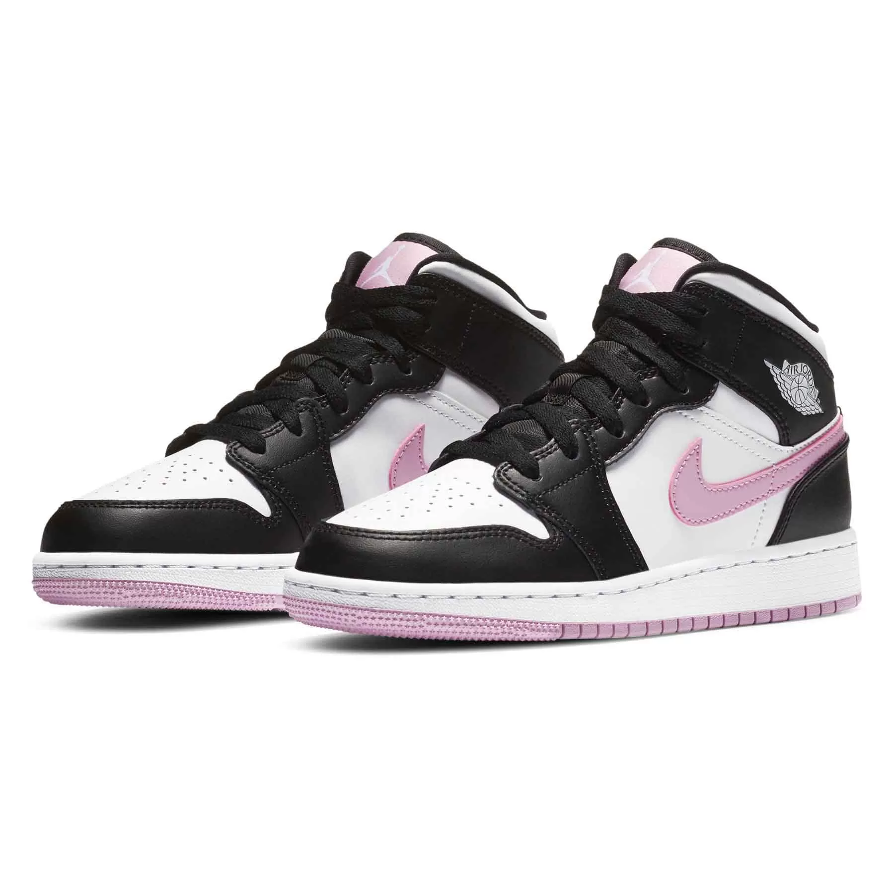 Air Jordan 1 Mid GS 'White Light Arctic Pink'