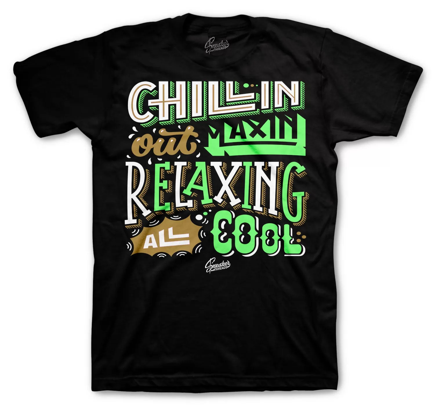 Air Max Green Camo Shirt - Chillin - Black