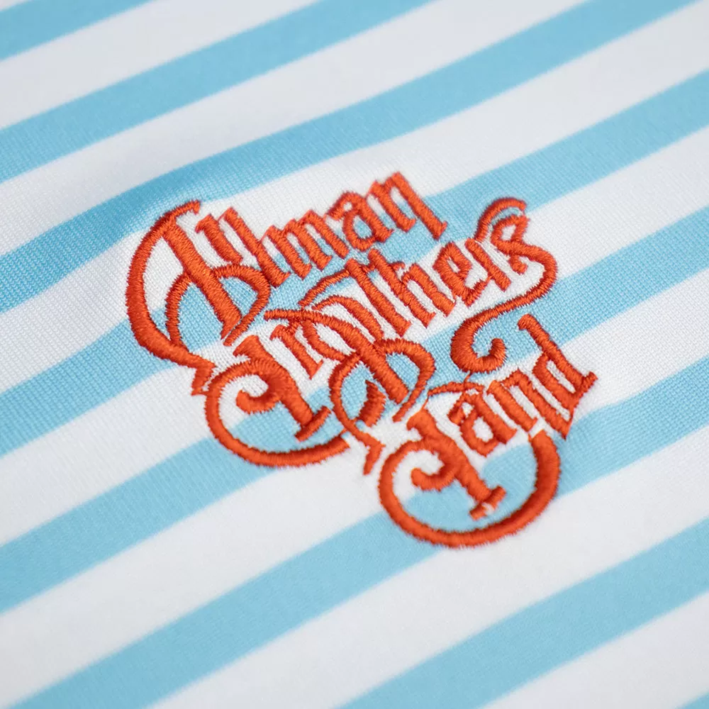 Allman Brothers Band | Performance Polo | Blue Stripe