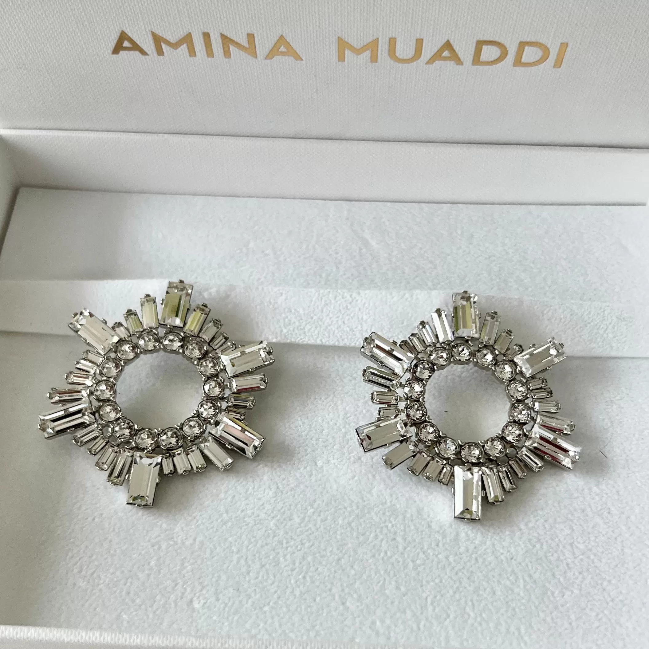 AMINA MUADDI Mini Begum Earrings