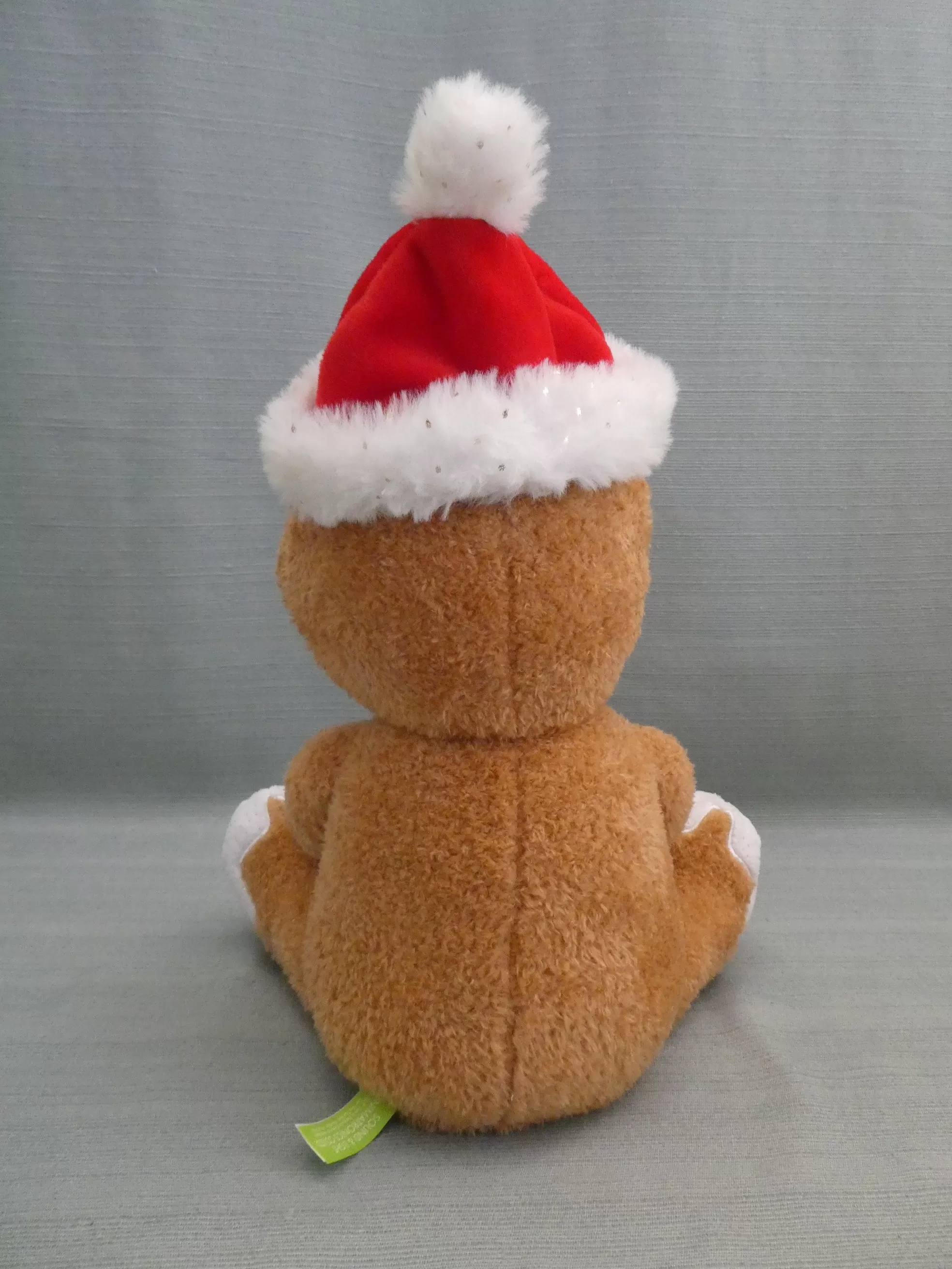 Animated Gingerbread Man Plush Toy - Like New!