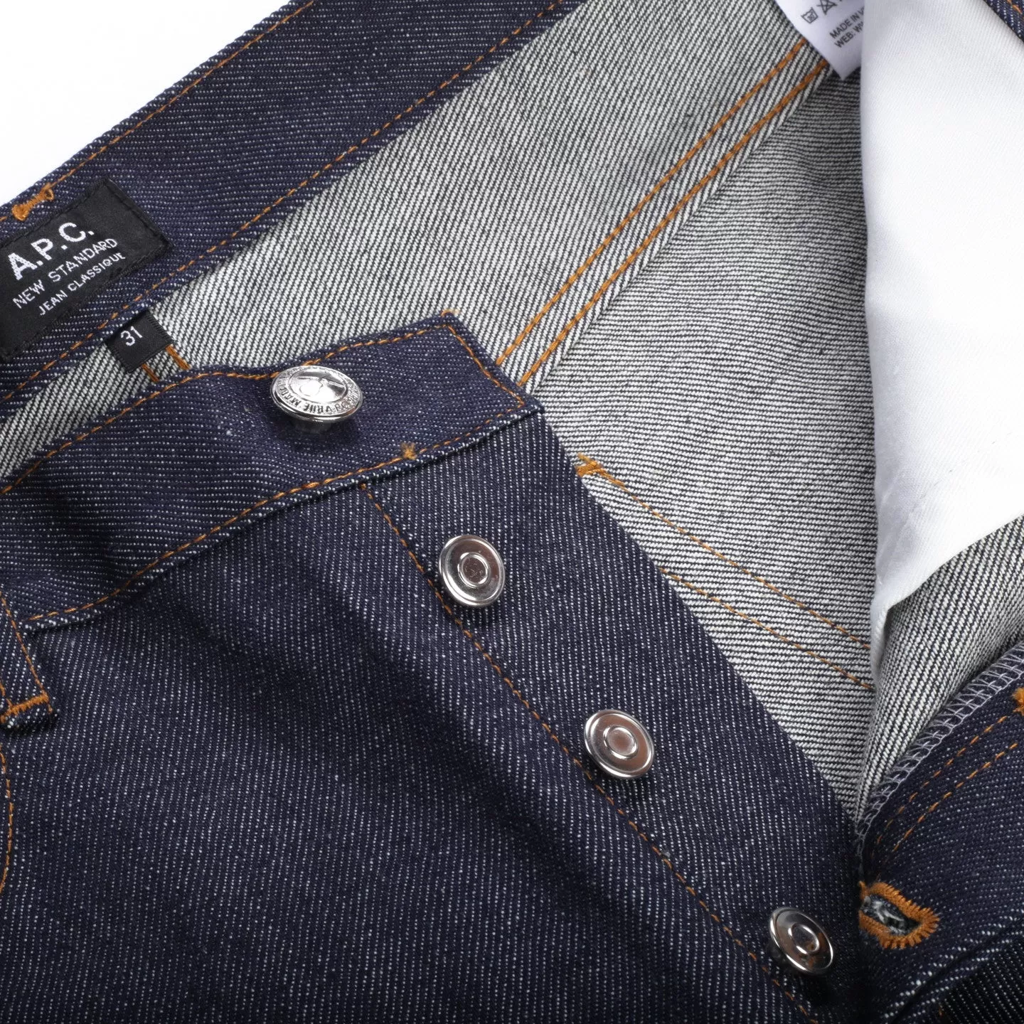 A.P.C. NEW STANDARD RAW DENIM