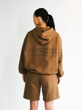 Archive Logo Oversized Hoodie - Camel