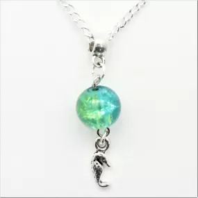 AVBeads Jewelry Beach Necklace 24-inch Y Bead Dangle Seahorse Charm JWLNCB00207