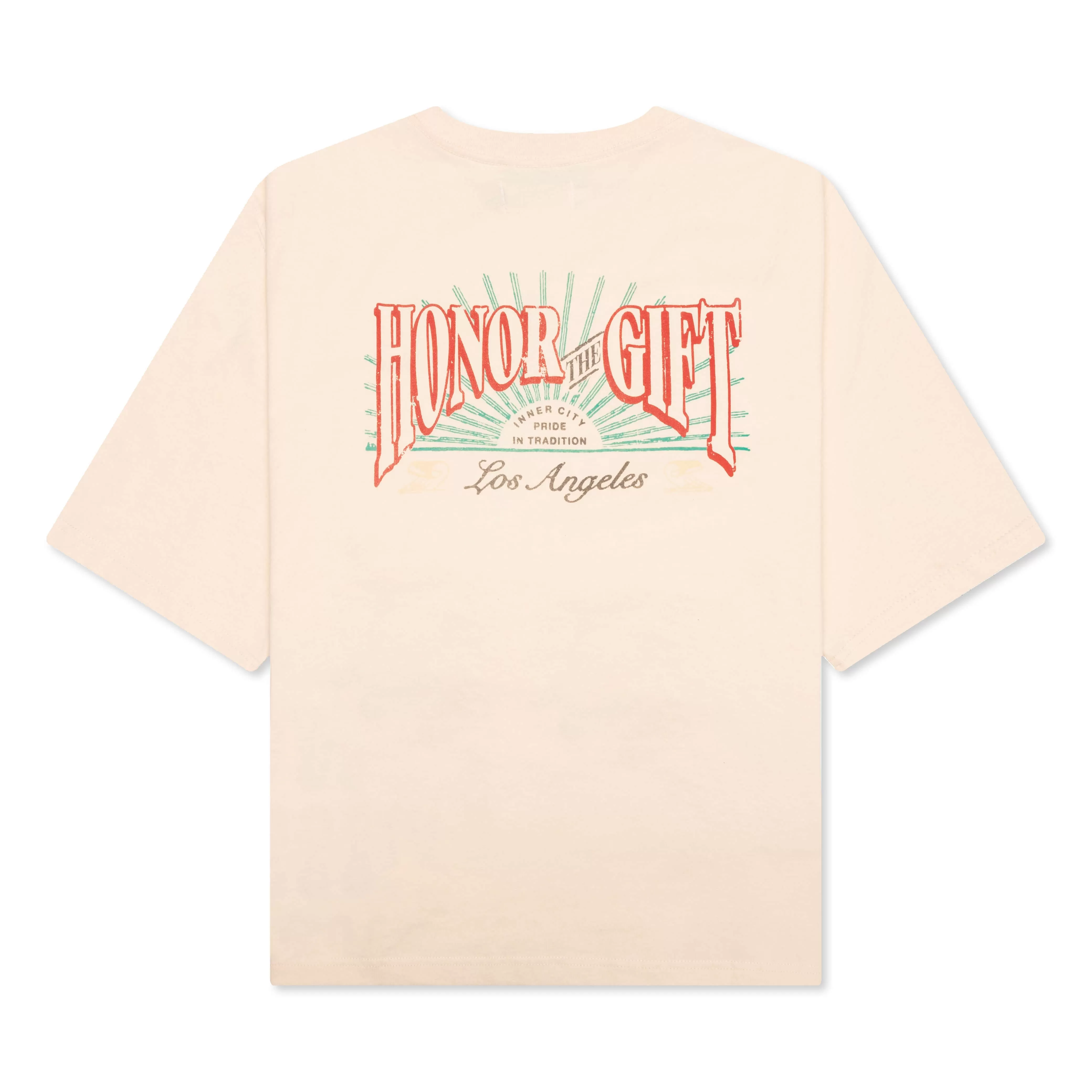 B-Summer HTG Cigar Label Short Sleeve Tee - Bone