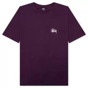 Basic Pigment Dyed Tee - Purple