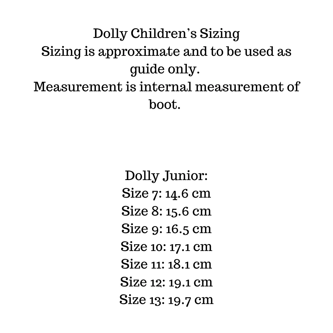 Baxter Dolly's Dream Boots Junior