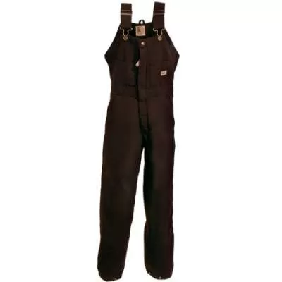 Berne WB515 DBN Women's Brown Insulated Bib Overalls