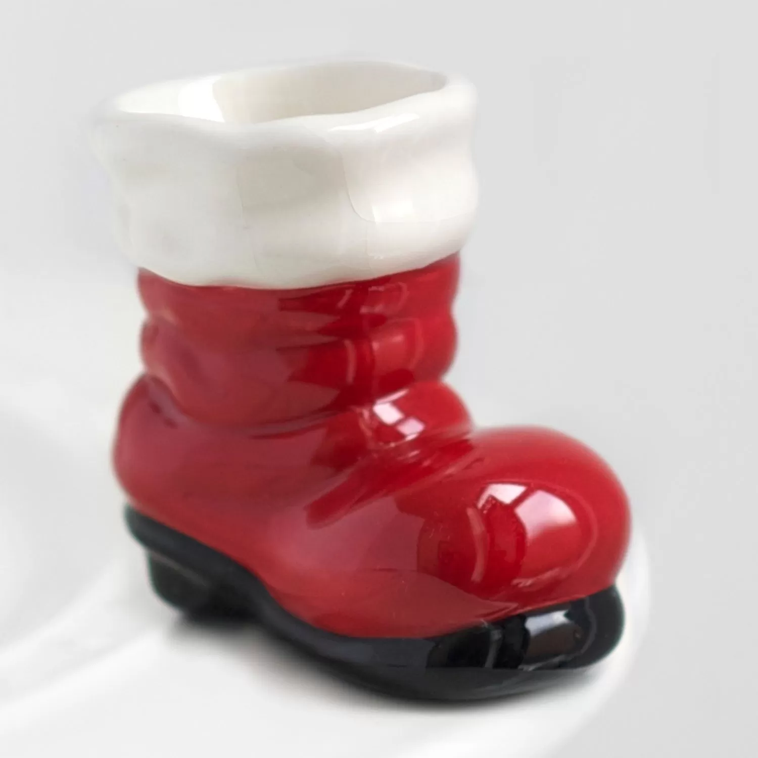 Big Guy's Boots Santa Clause Christmas Mini by Nora Fleming