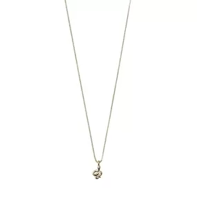 Blaze Gold Plated Crystal Necklace