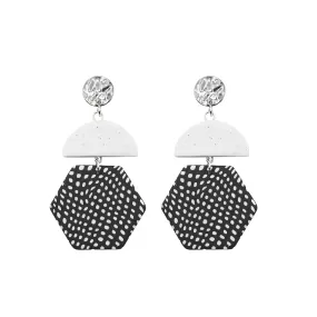 Bonita Collection - Silver Dottie Earrings