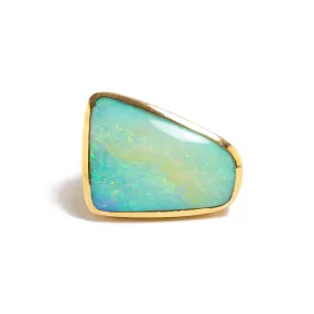 Boulder Opal Ring