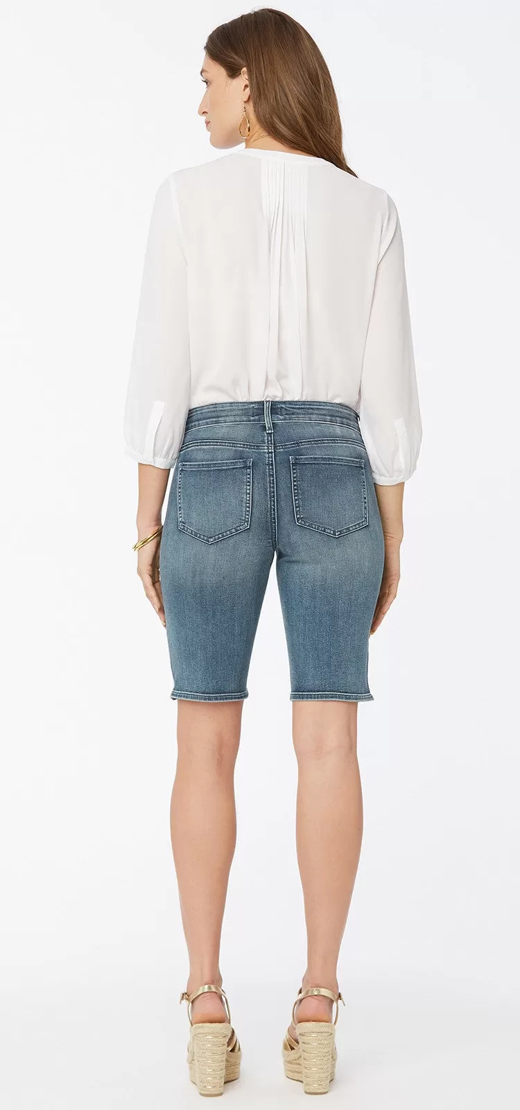 Briella Short Mediumblauw Cool Embrace® Denim | Monet