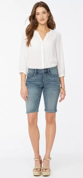 Briella Short Mediumblauw Cool Embrace® Denim | Monet