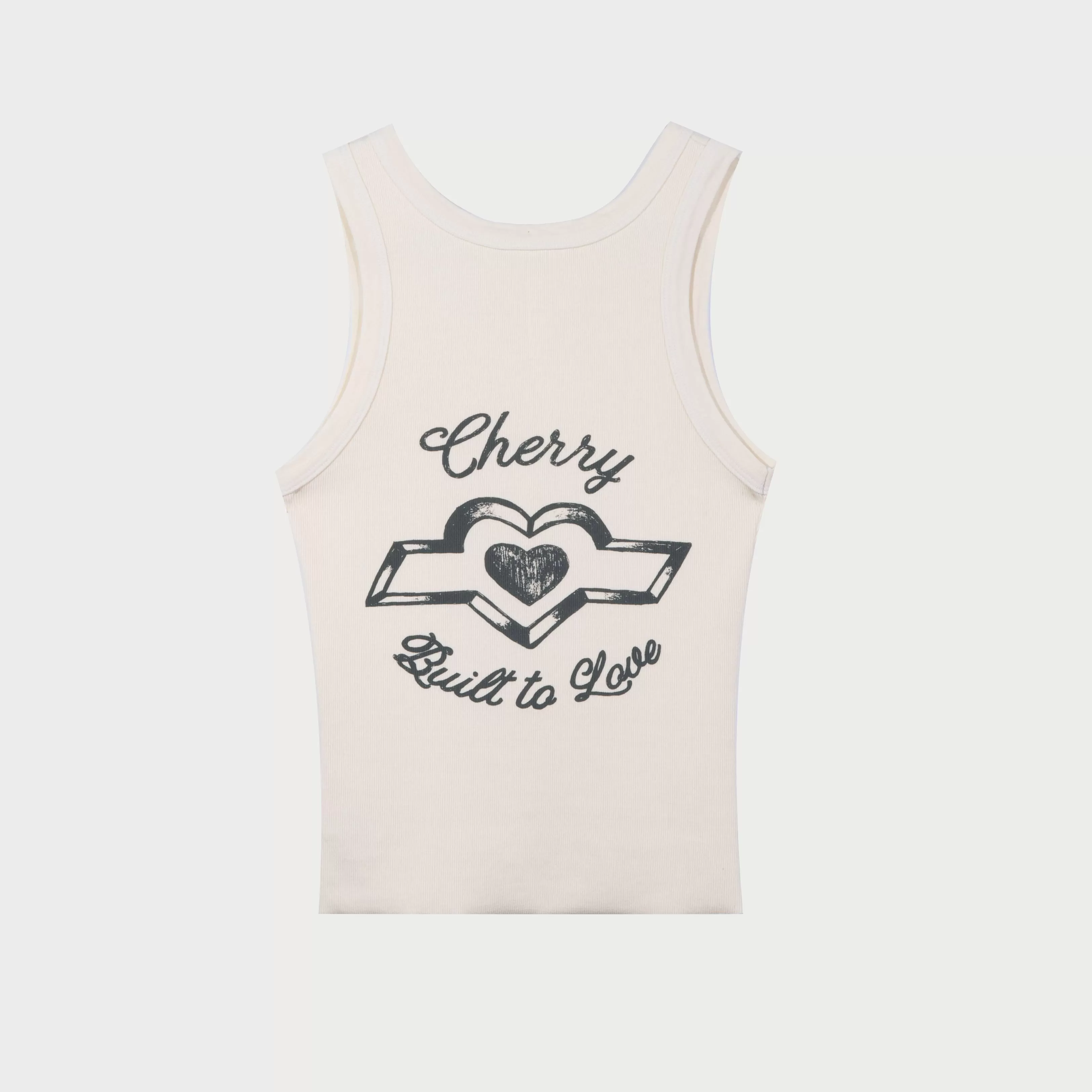 Built to Love Women's Tank Top (Cream)