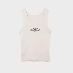 Built to Love Women's Tank Top (Cream)