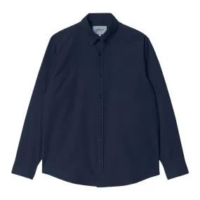 Camicia Uomo Carhartt WIP L/S Bolton Blu