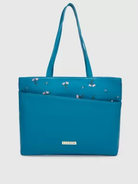 Caprese Adah Tote Large Teal