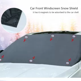 Car Magnetic Windshield Sunshade/Snow Cover 210*120cm Waterproof Protector