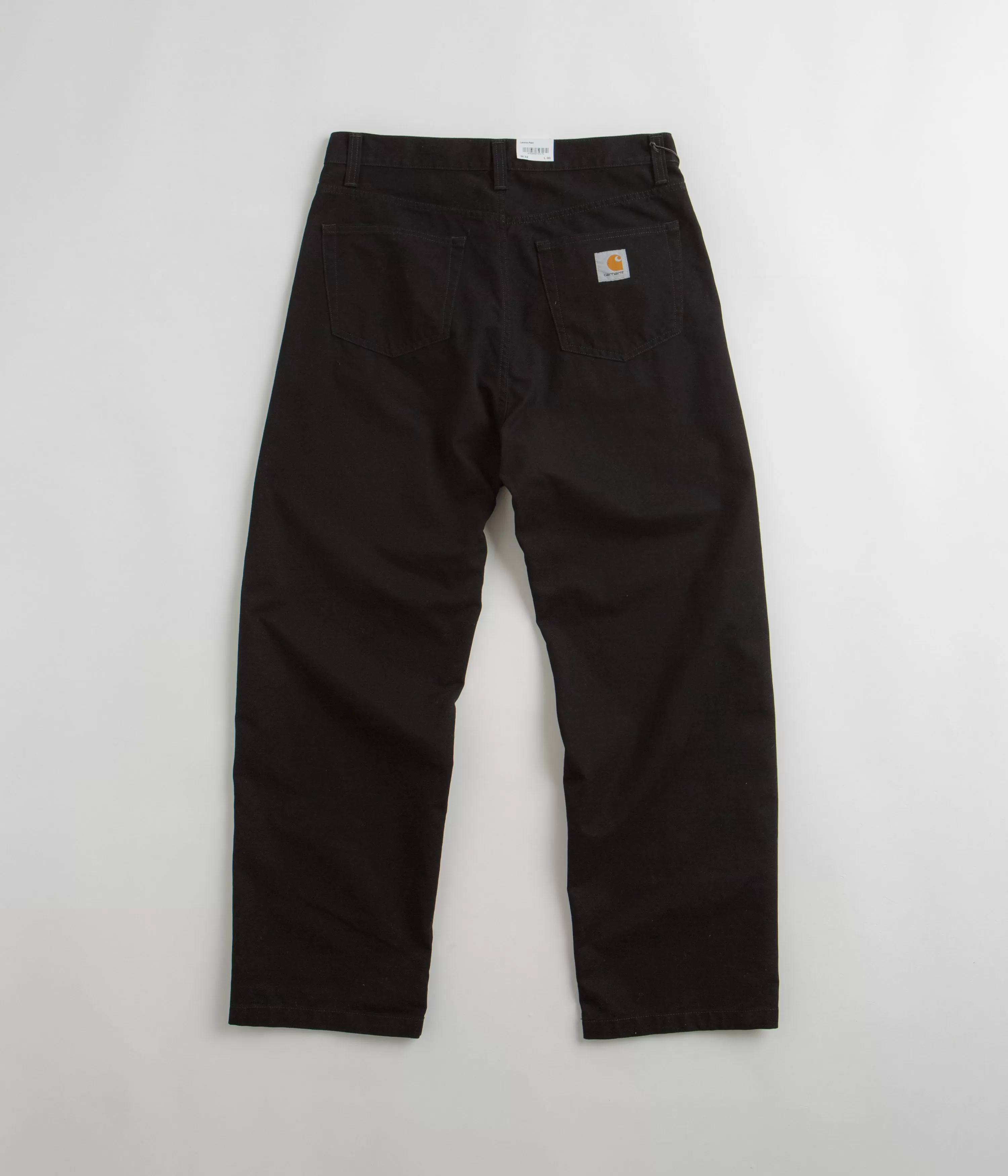 Carhartt Canvas Landon Pants - Black Rinsed