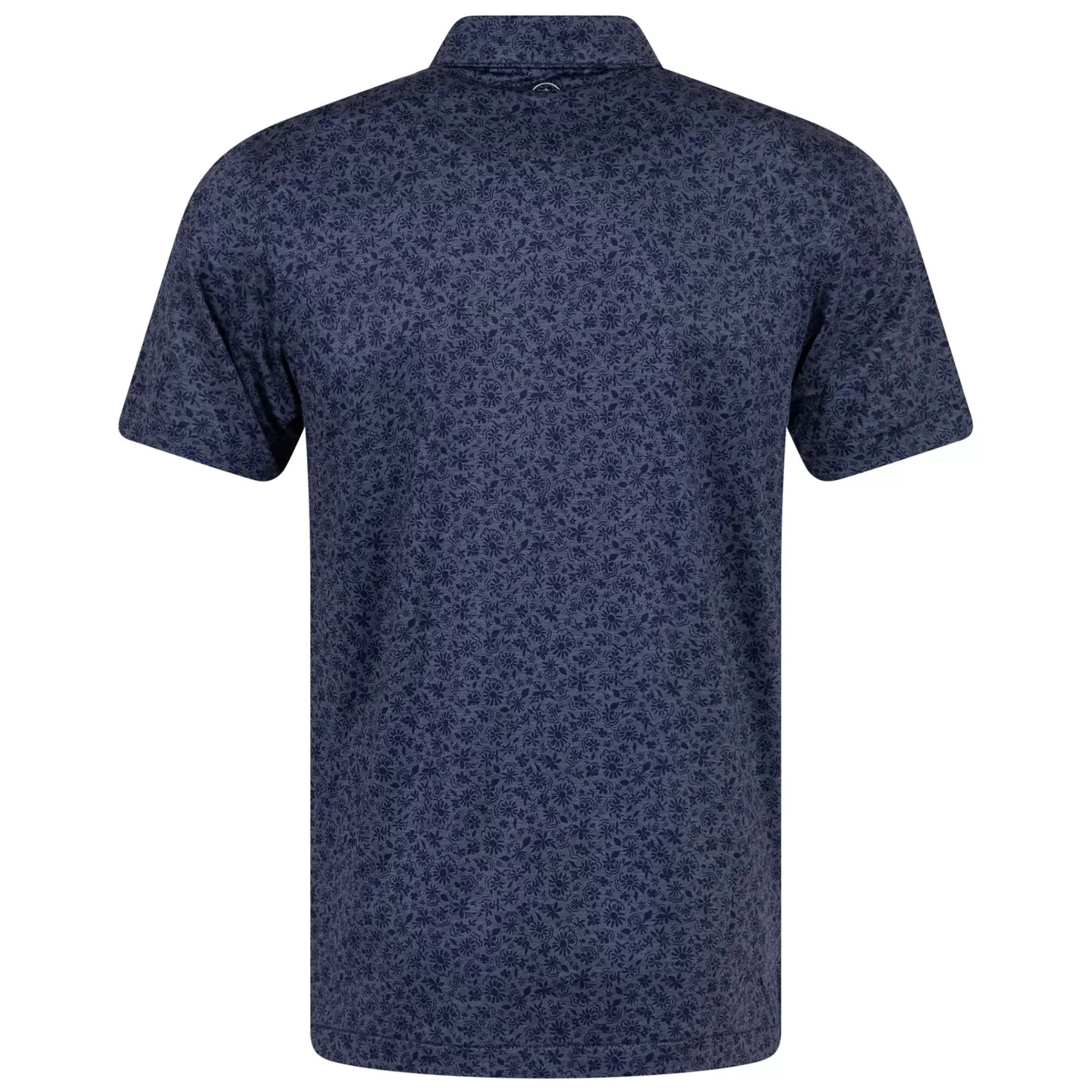 Cayucos Floral Performance Jersey Polo Navy - AW23