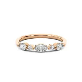 Chorost & Co. Private Collection 14K Rose Gold 0.40ct Diamond Stackable Band