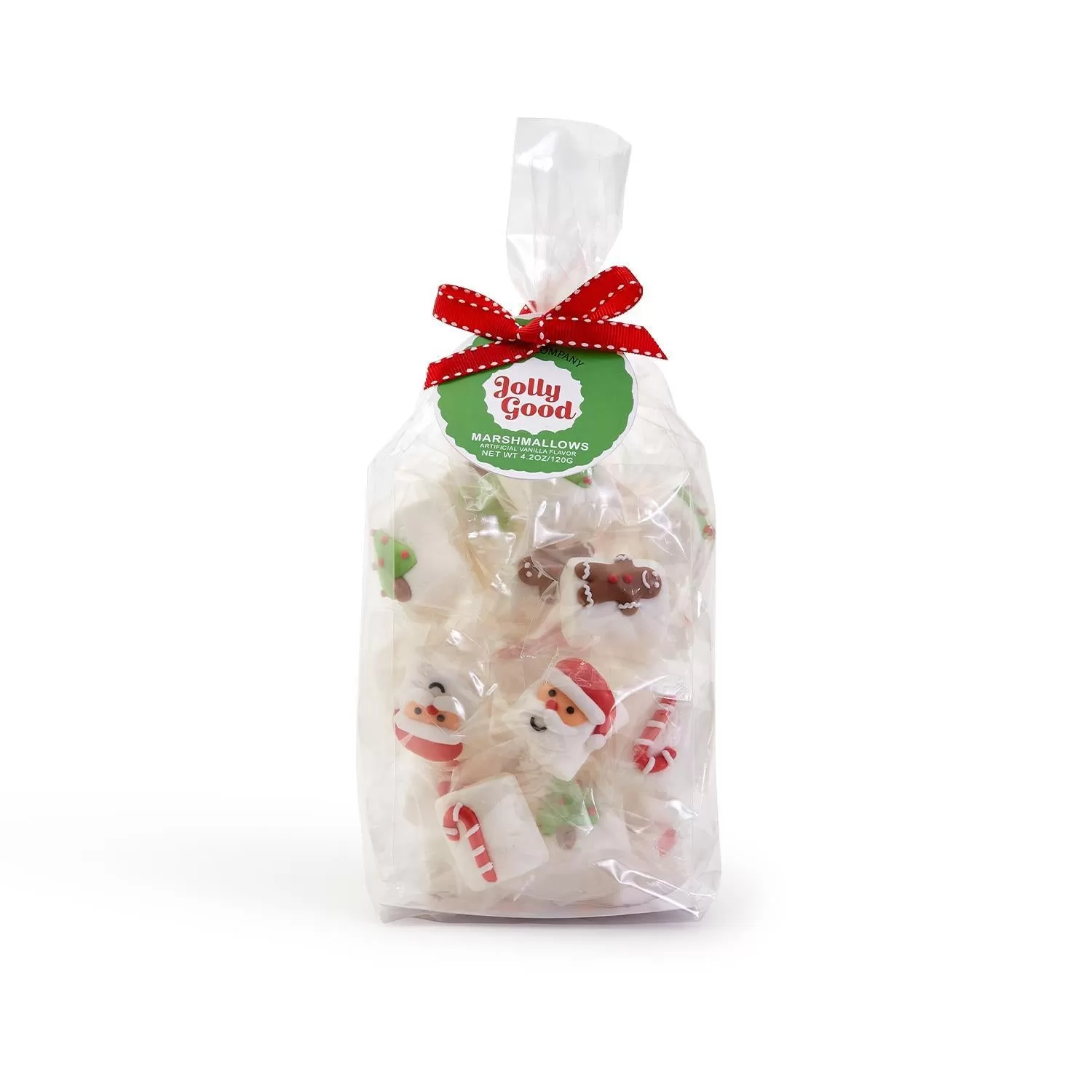 Christmas Marshmallow Candy in Gift Bag