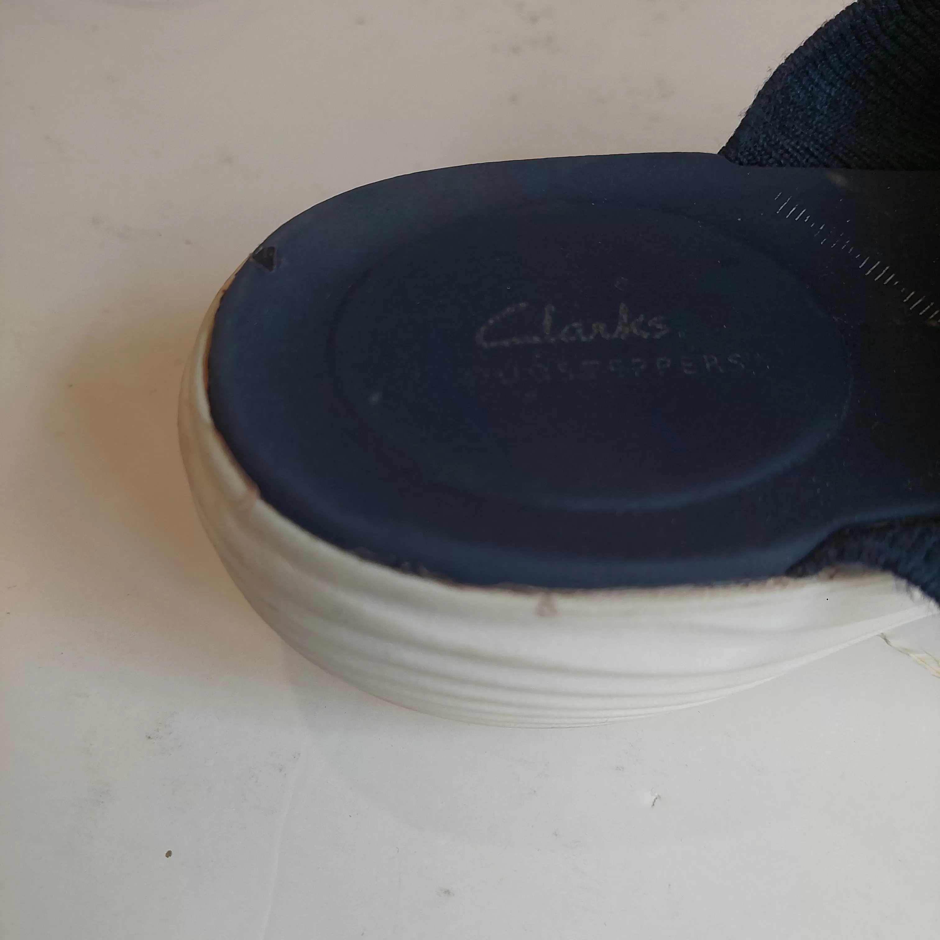 Clark's Blue Fabric CloudStepper Slippers | Pre loved |