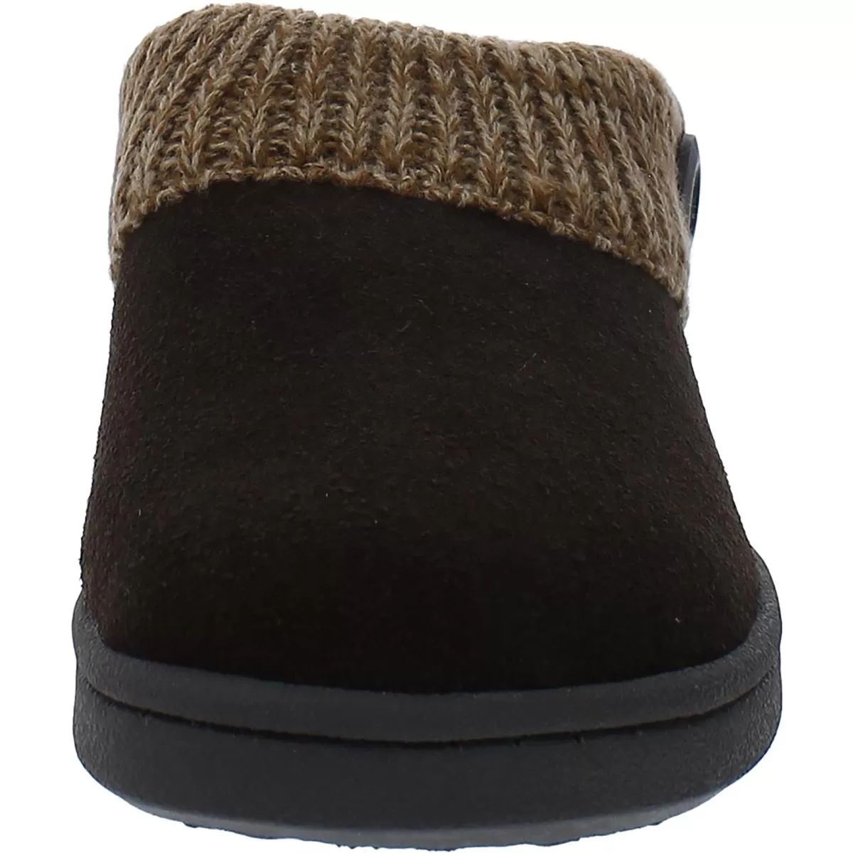 Clarks Womens Suede Slip On Bootie Slippers