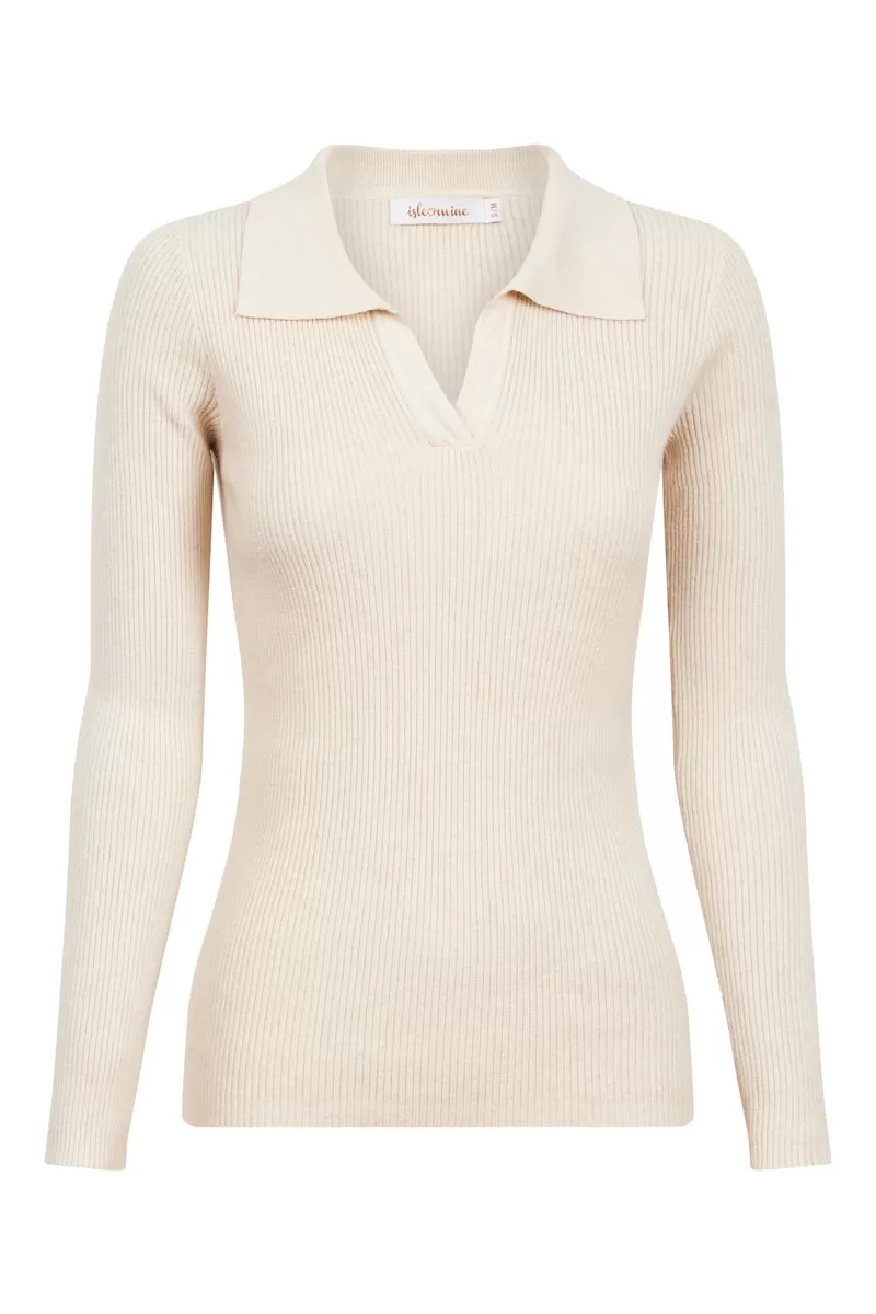 Cosmo Knit Top, Creme