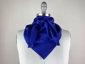 CR True Blue Silk Scarf