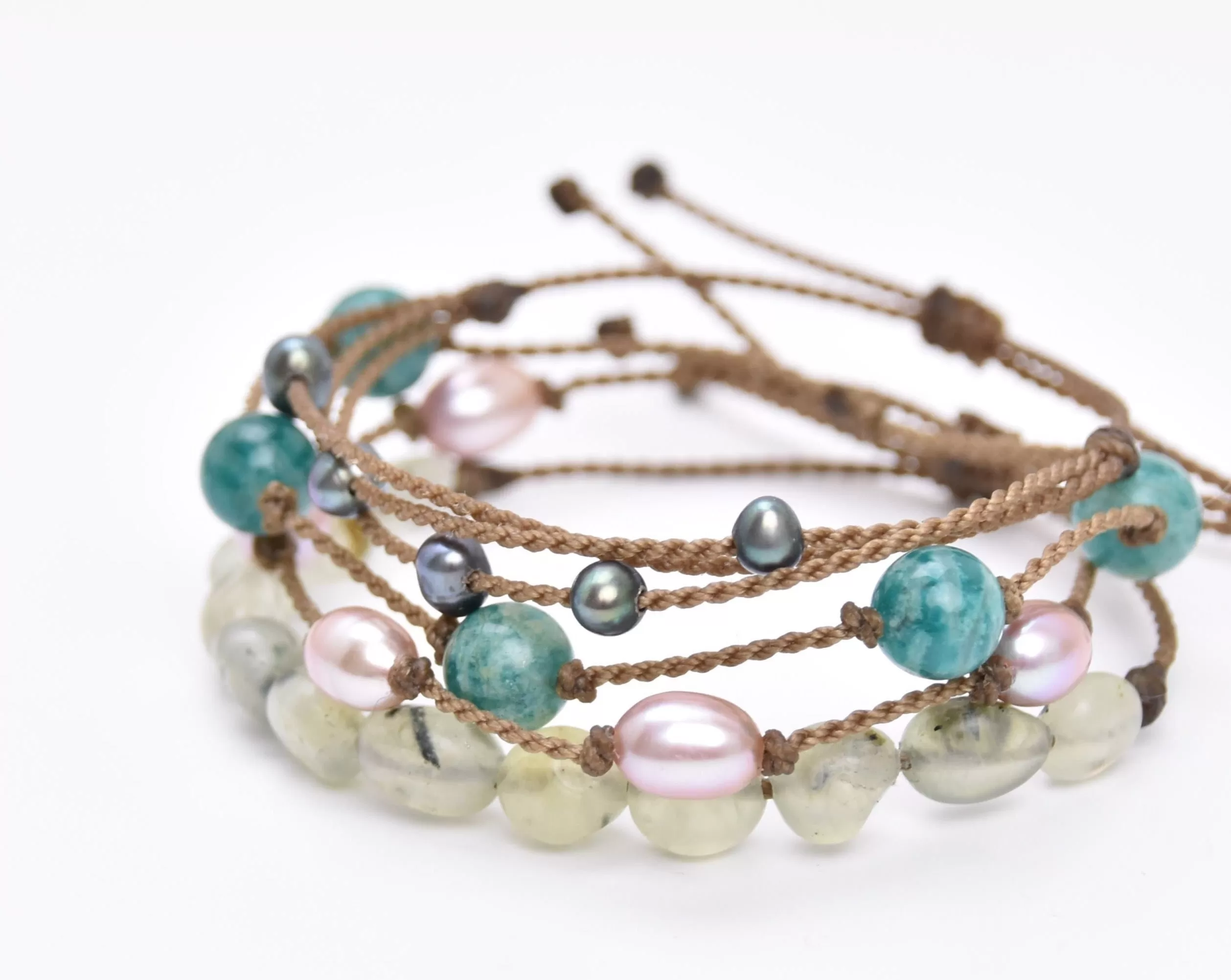 Crisp Morning Breeze - Bracelet Stack (15% off)