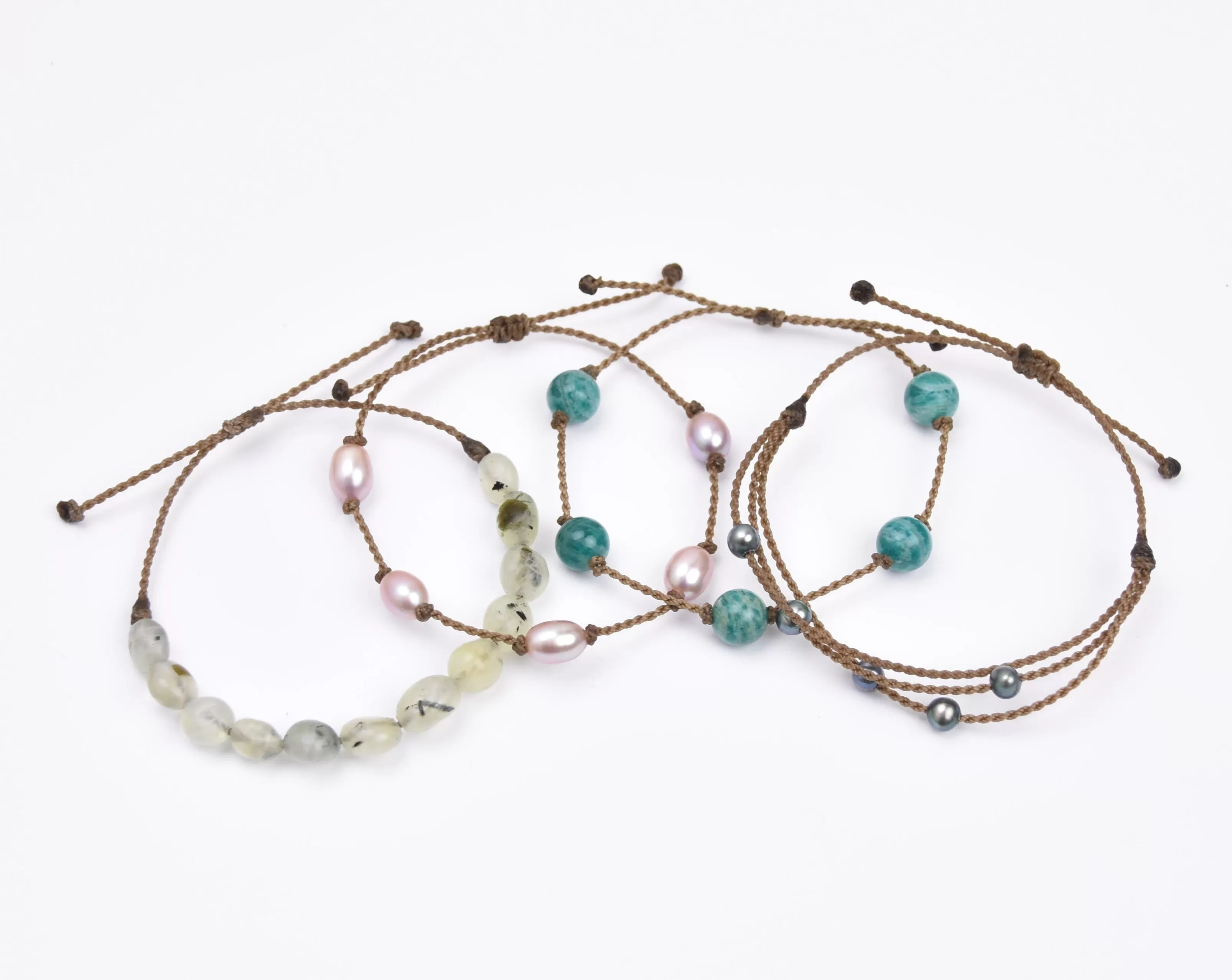 Crisp Morning Breeze - Bracelet Stack (15% off)