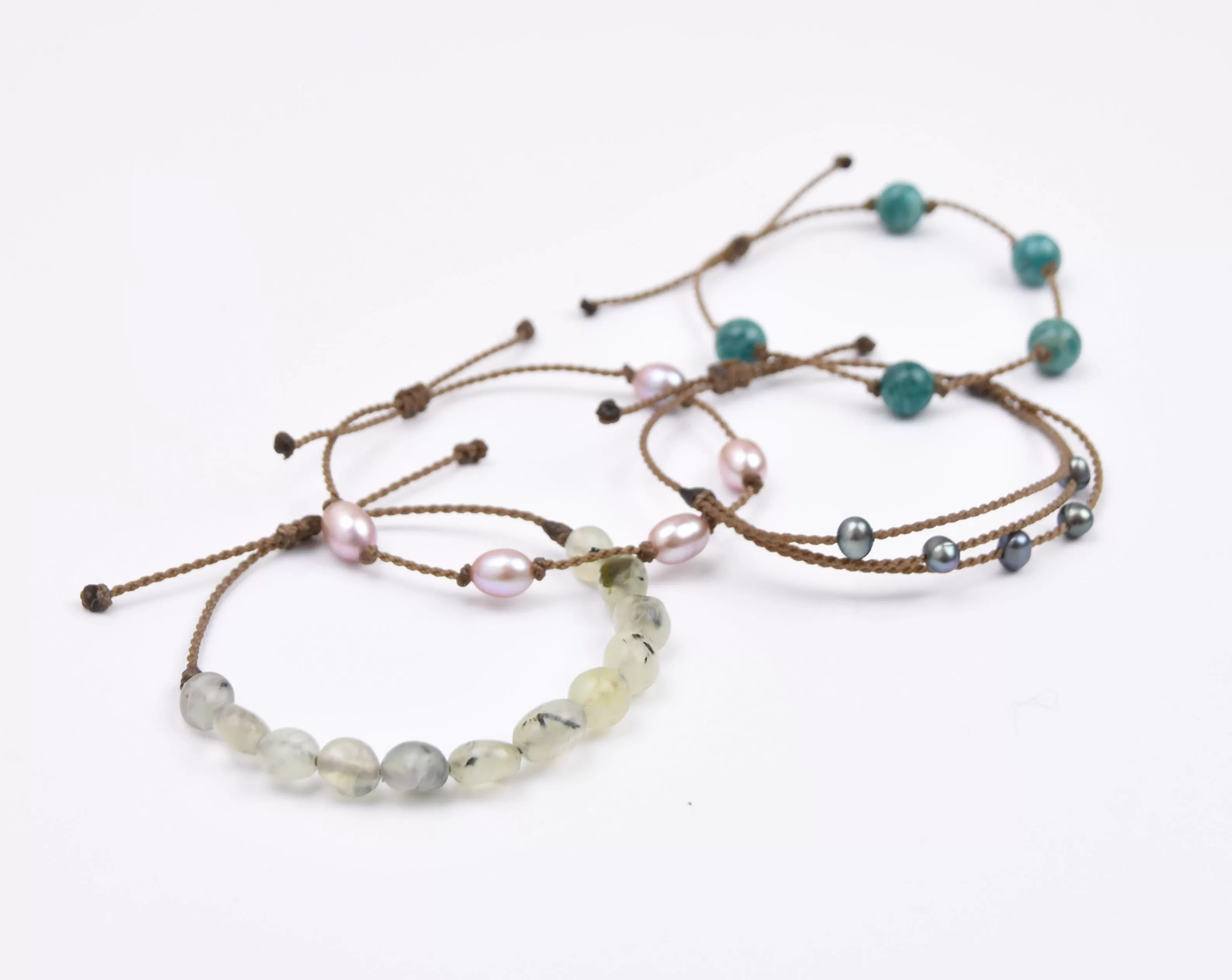 Crisp Morning Breeze - Bracelet Stack (15% off)