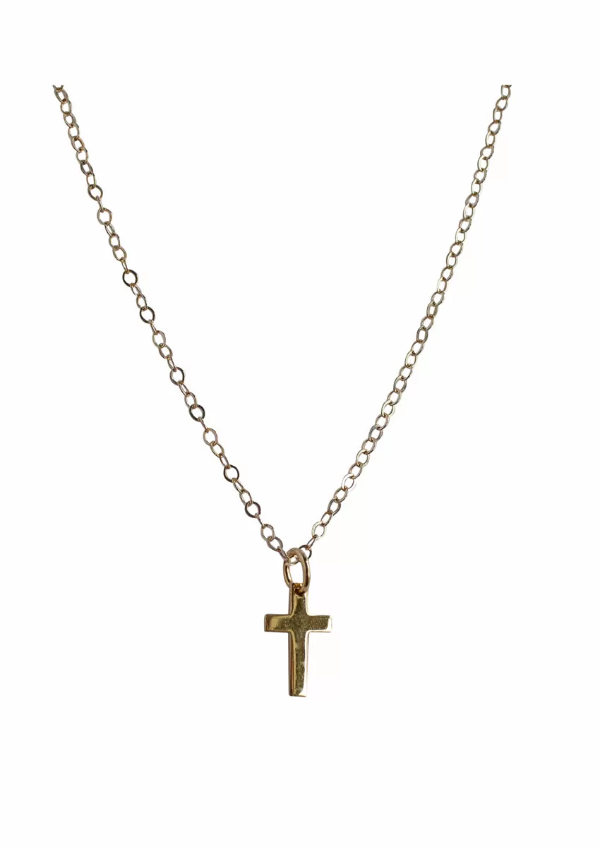 Cross Gold Necklace