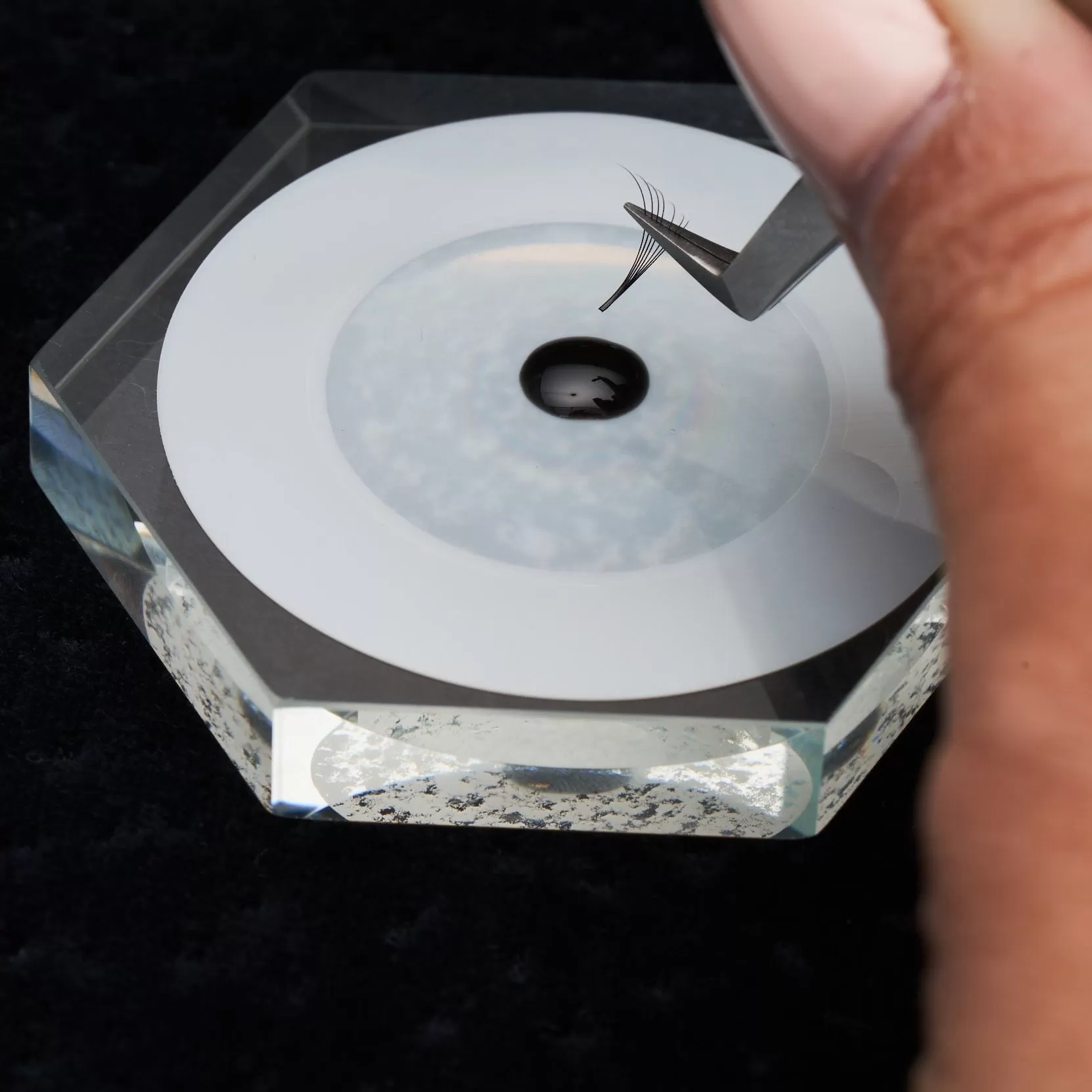 Crystal Adhesive Plate