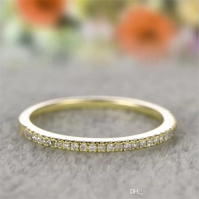 Crystal Promise Ring